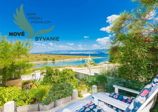 Nádherný dom 1.rad na mori Chorvátsko