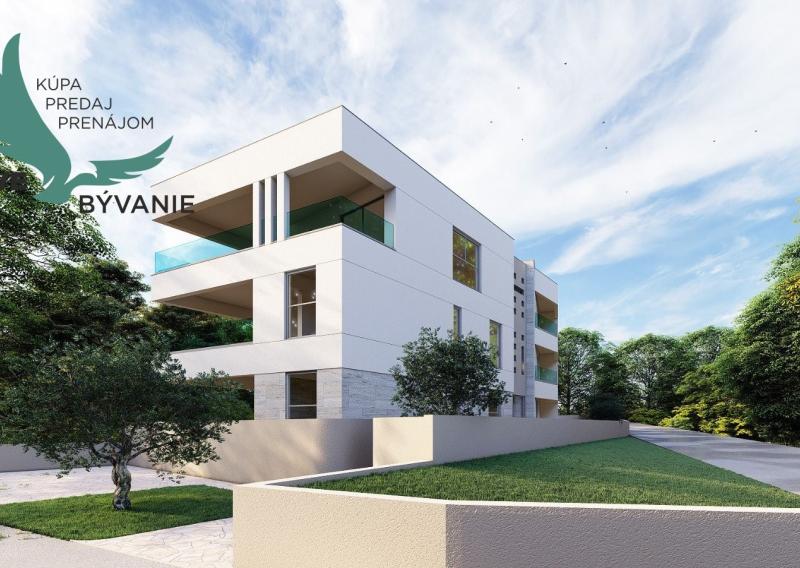 Chorvátsko - Novostavba mezonetového apartmánu s výhľadom na more v nádhernej lokalite Zadar - Petrčane